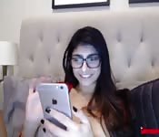 Selfie de Mia Khalifa