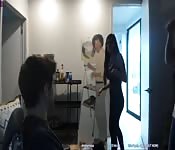 Guarrilla árabe de grandes tetas