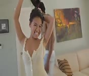 Polvazo interracial con una asiática amante de las BBC