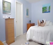 Tiny teen sister punished