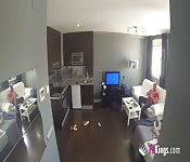 Mature ebony woman rides young cock