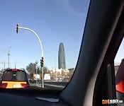 Modelo porno húngara en su salsa