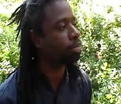 Cheerleader latina follada en el bosque